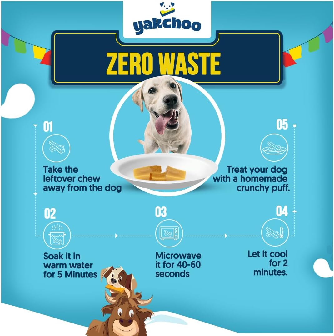 Yakchoo Himalayan Yak Cheese Dog Chews – Medium 70g - Blueberry Coconut & Mango 3 Pack