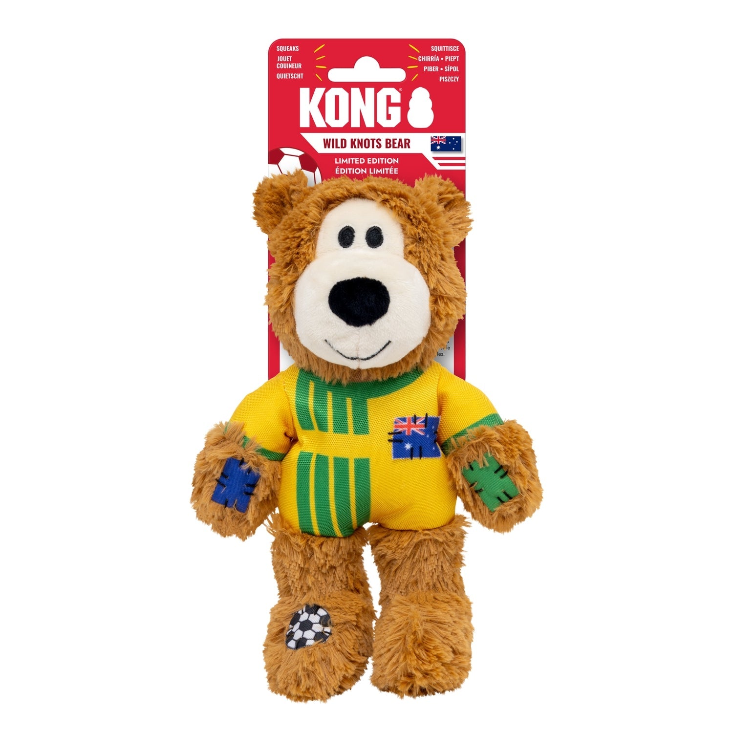 KONG Wild Knots Bear – Australia Football Limited Edition