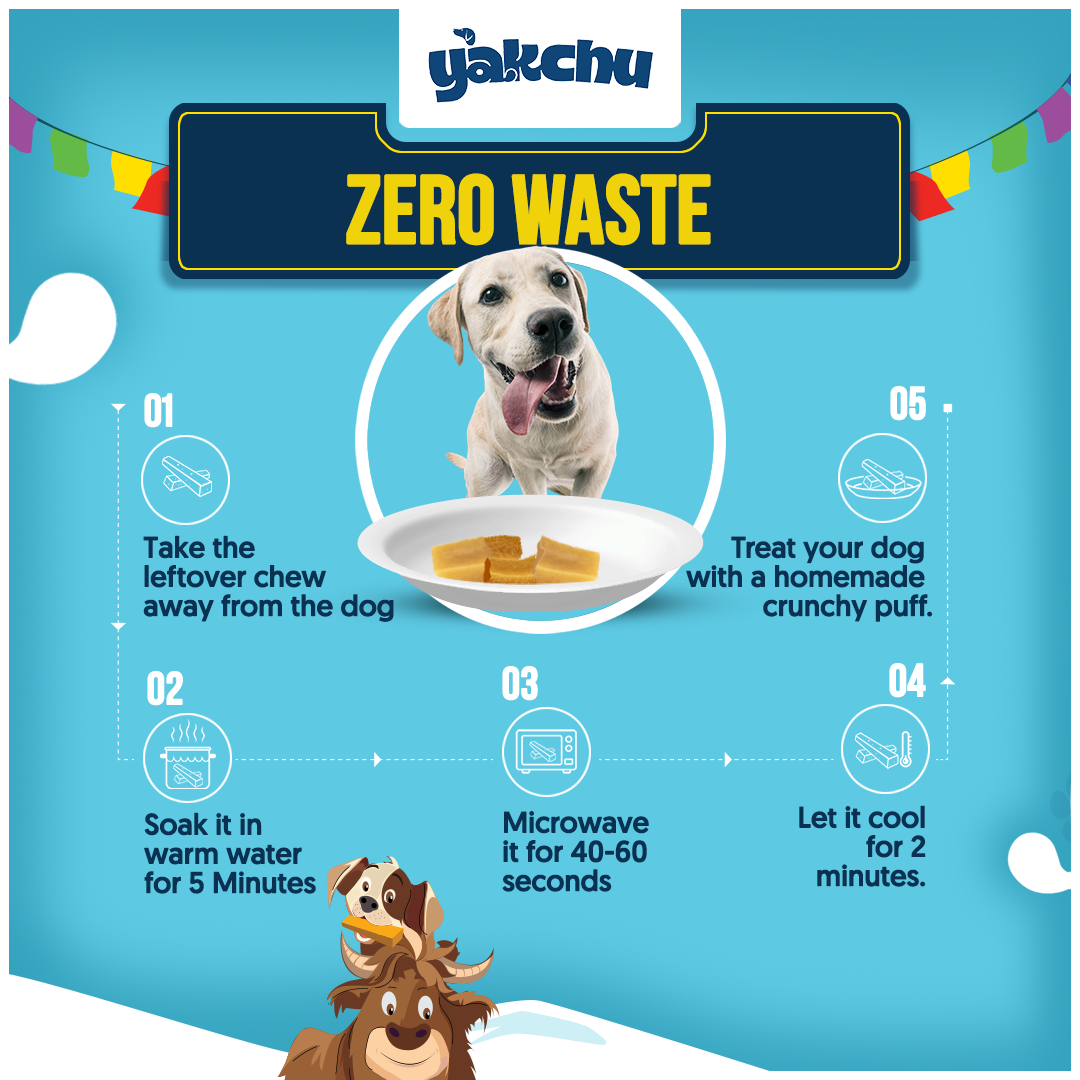 Yakchoo Himalayan Yak Cheese Dog Chews – Large 130g - 2 or 3 Pack Options