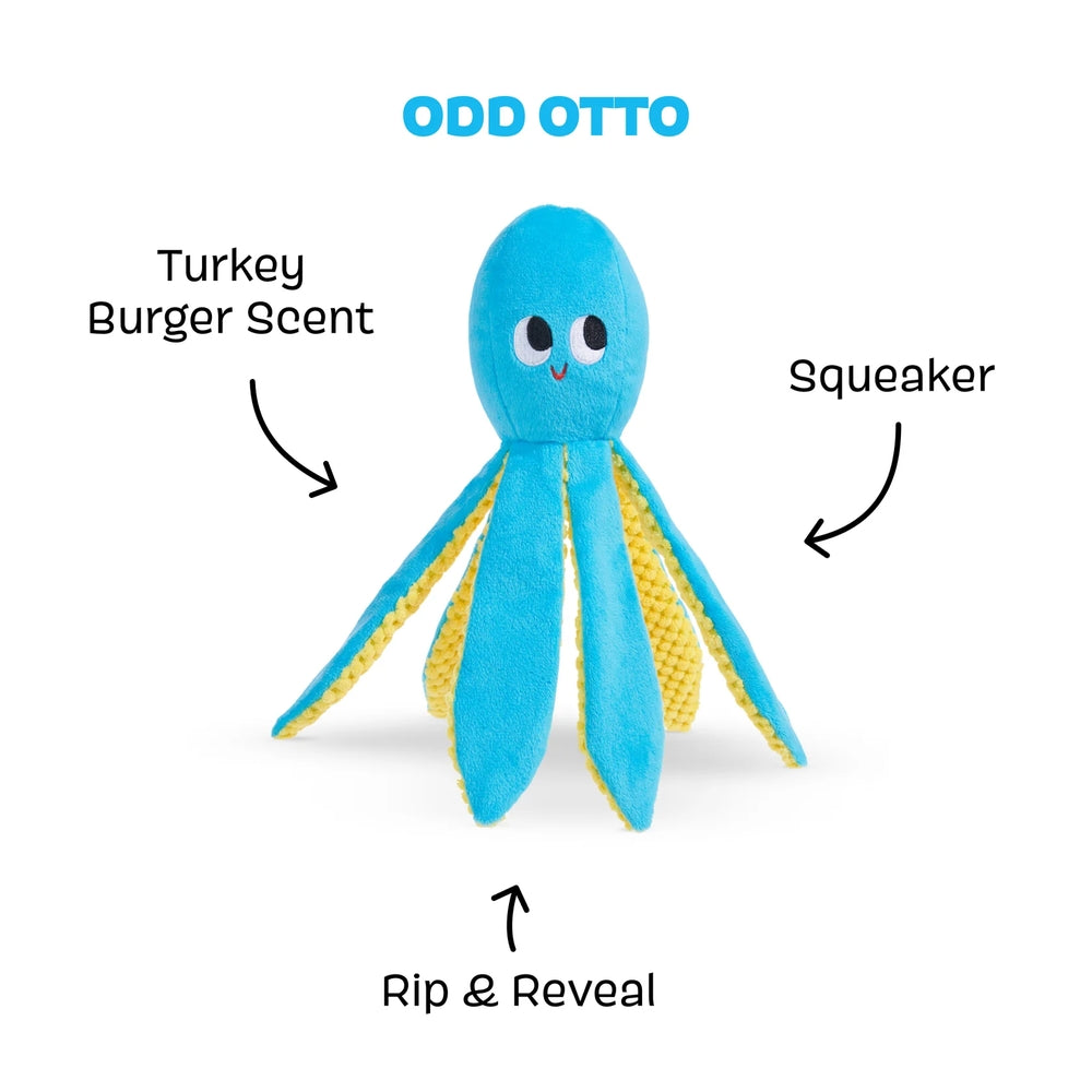 BARK Odd Otto Plush Dog Toy