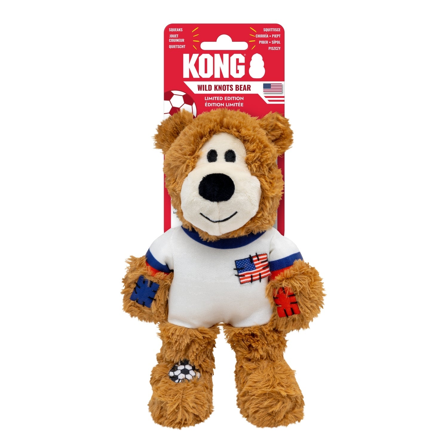 KONG Wild Knots Bear – USA Football Limited Edition