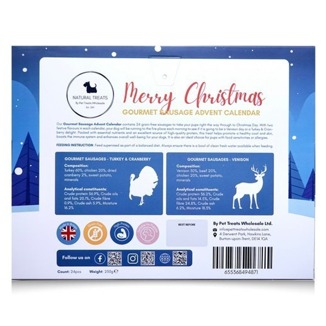 Gourmet Sausage Advent Calendar Christmas 2025