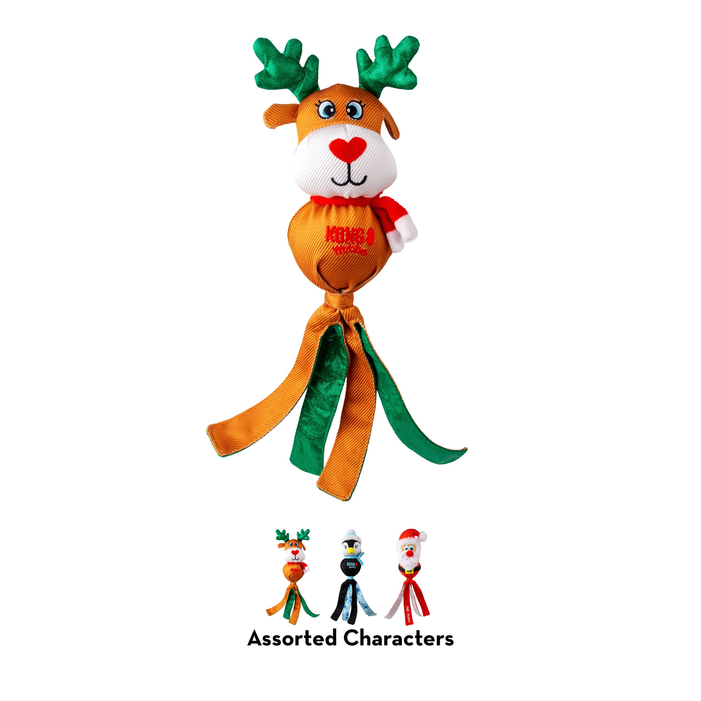 KONG Holiday Wubba Assorted