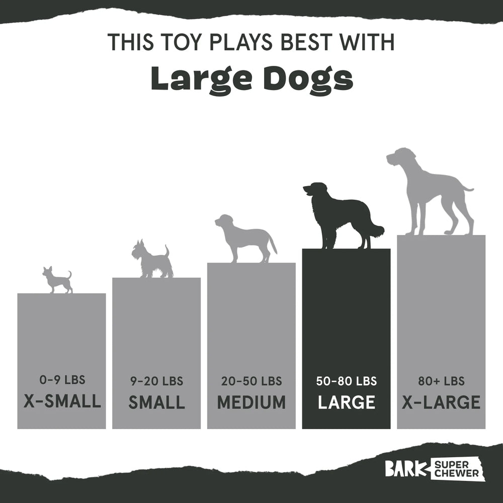 BARK Acornucopia Super Chewer Dog Toy