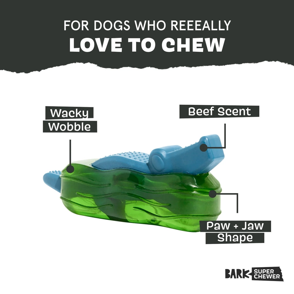 BARK Crocness Monster Super Chewer Dog Toy