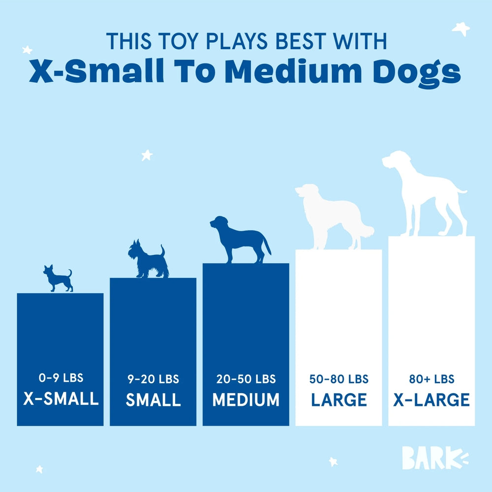 BARK Majestic Marty Grrreat Outdoors Dog Toy