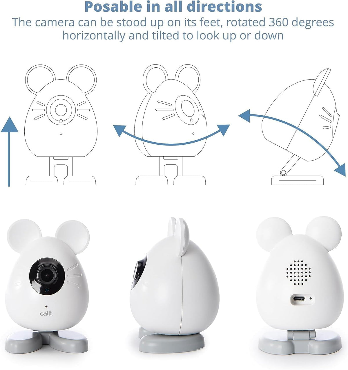 Catit Pixi Smart Mouse Camera