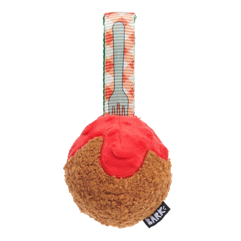 BARK A Squeaky Meat-A-Ball Super Chewer Dog Toy