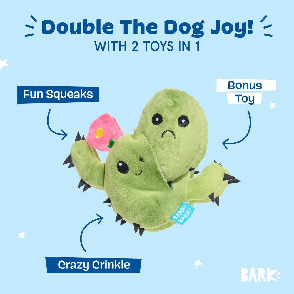 BARK Consuela The Cactus Plush Dog Toy