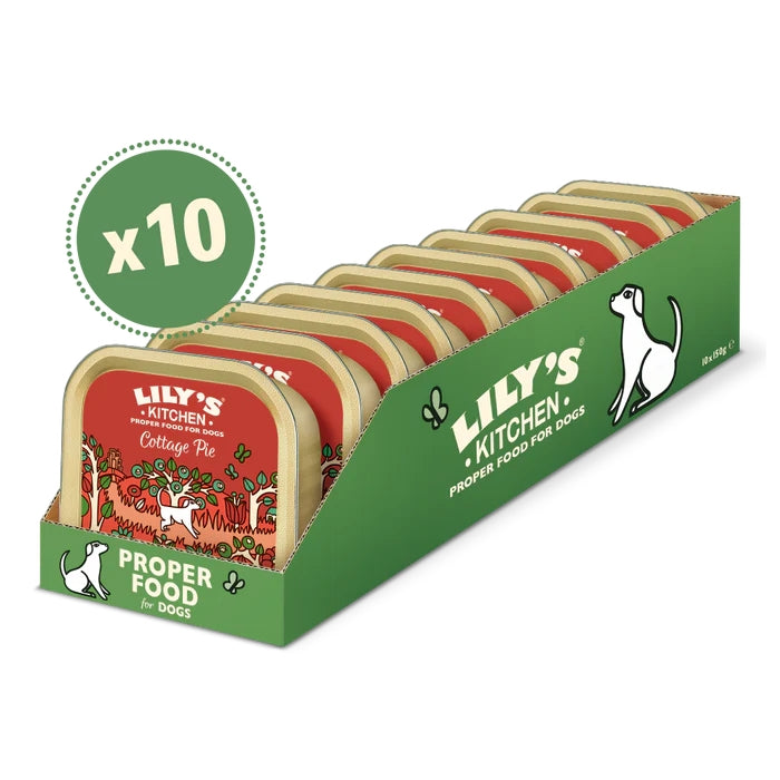 Lilys Kitchen Cottage Pie Trays 10 x 150g