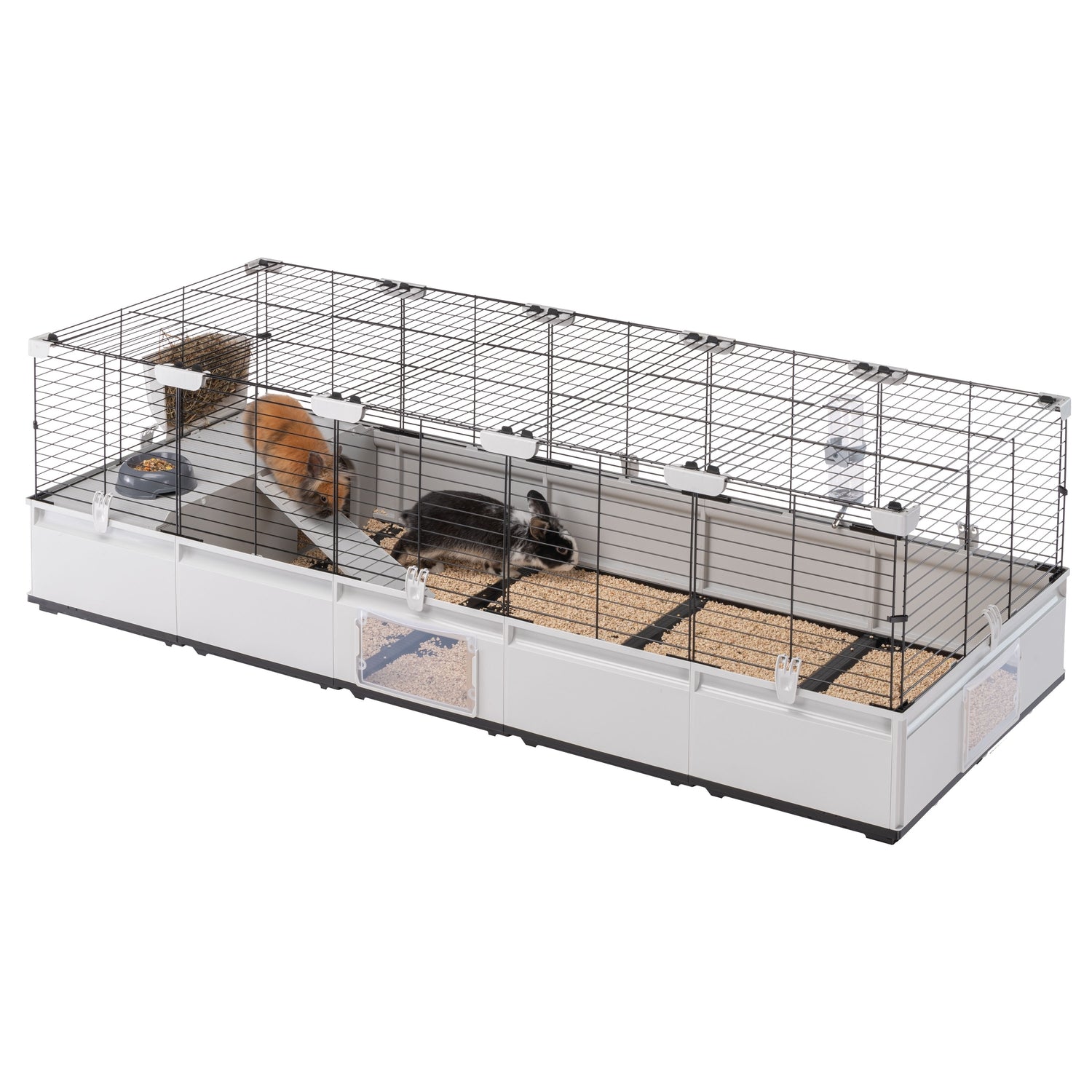 Ferplast Modular 4 Rabbits & Guinea Pig Modular Cage